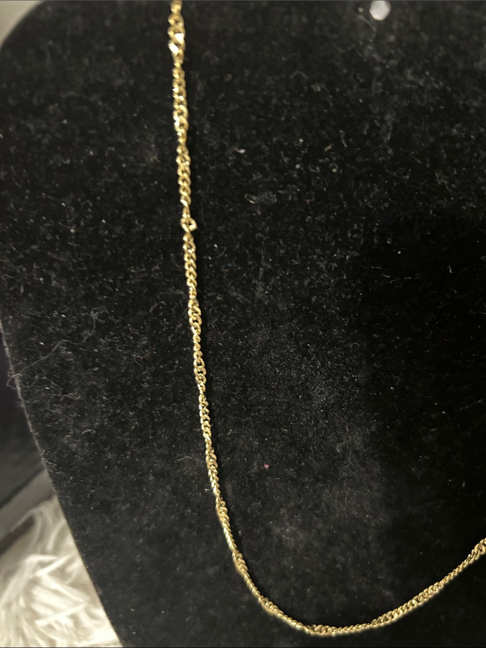 Elegant Gold Rope Chain Necklace for Women - Picture 3 of 3